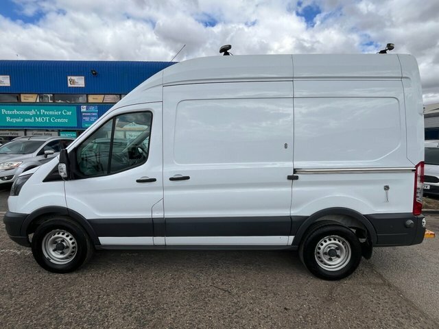 Ford Transit Custom 350 Ecoblue Panel Van LE19XHU White #6
