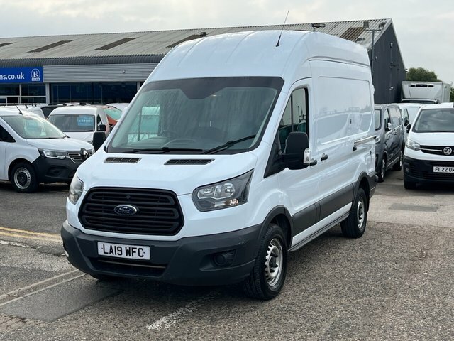 Ford Transit Custom 350 Ecoblue Panel Van LA19WFC White #3