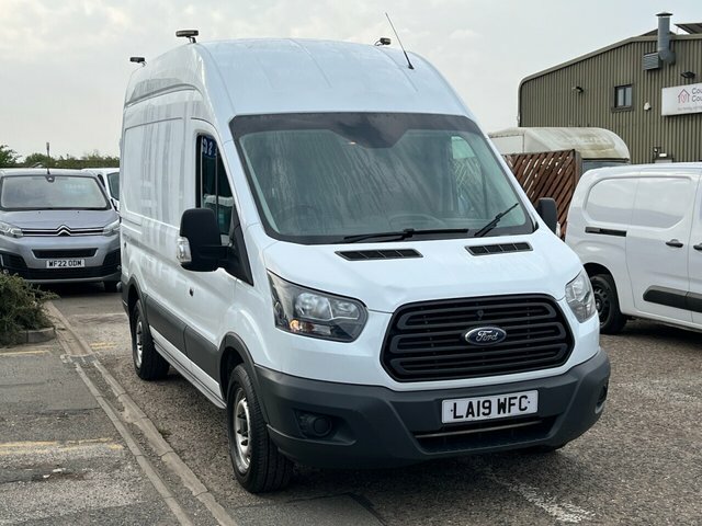 Ford Transit Custom 350 Ecoblue Panel Van LA19WFC White
