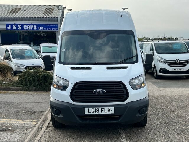 Ford Transit Custom 350 Ecoblue Panel Van LG18FLK White #2