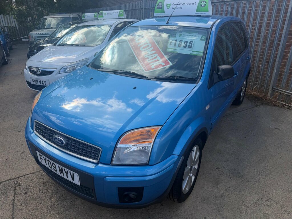 Ford Fusion 1.6 Plus Blue #4