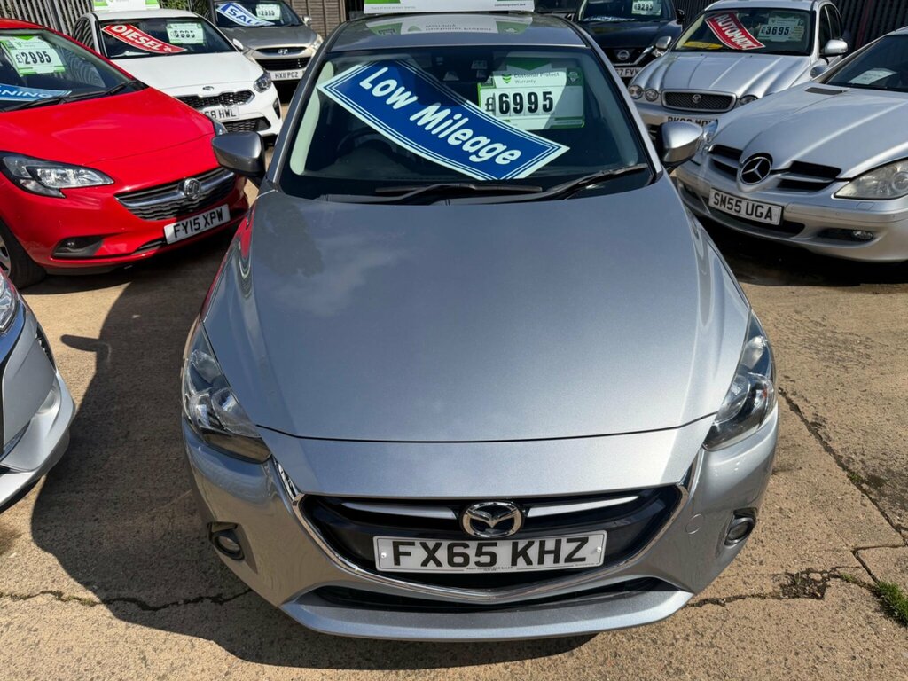 Mazda 2 1.5 Skyactiv-g Sport Nav Euro 6 Ss FX65KHZ Silver #2