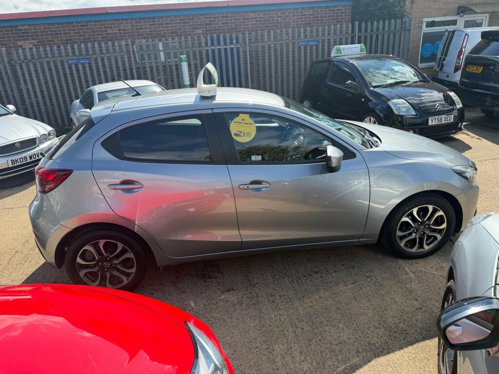 Mazda 2 1.5 Skyactiv-g Sport Nav Euro 6 Ss FX65KHZ Silver #4