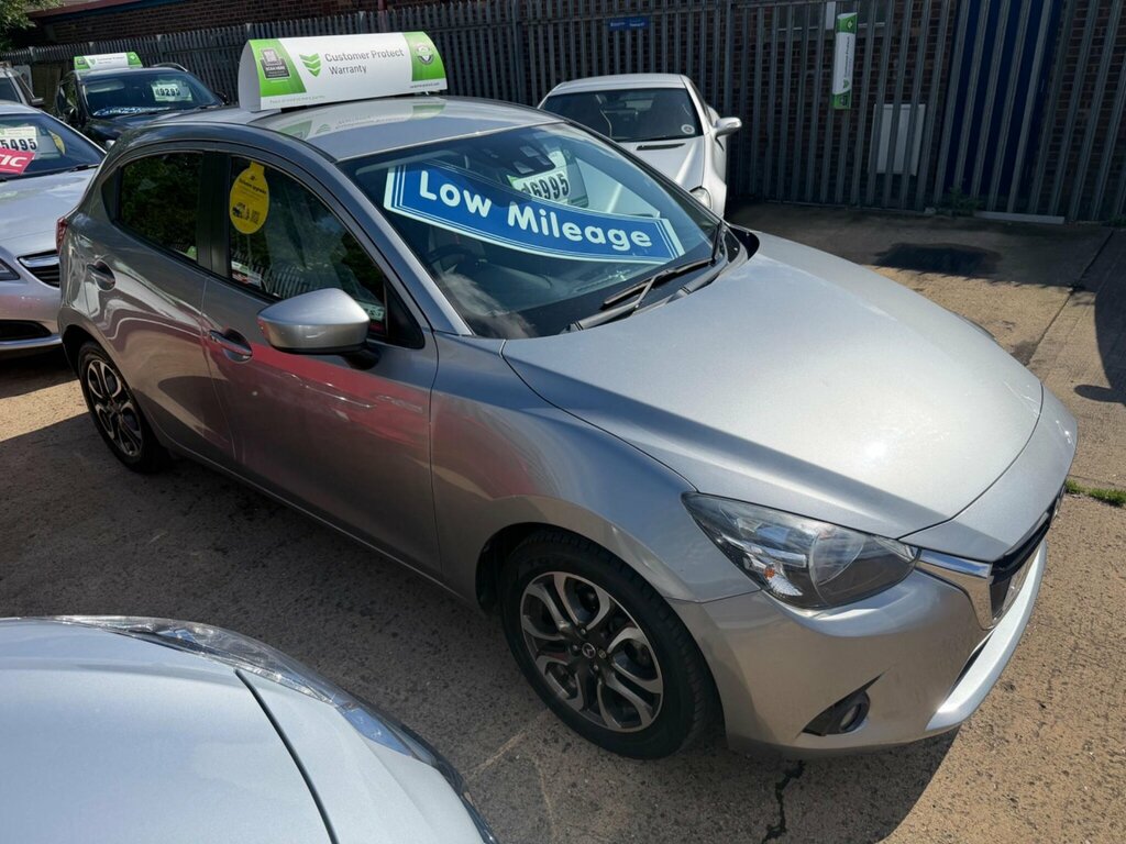 Mazda 2 1.5 Skyactiv-g Sport Nav Euro 6 Ss FX65KHZ Silver #3