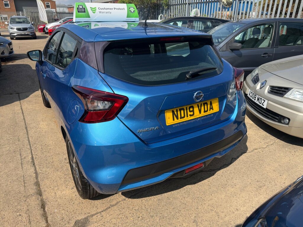 Nissan Micra 1.0 Ig Acenta Euro 6 Y111AWC Blue #6