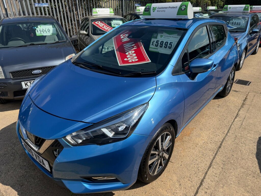 Nissan Micra 1.0 Ig Acenta Euro 6 Blue