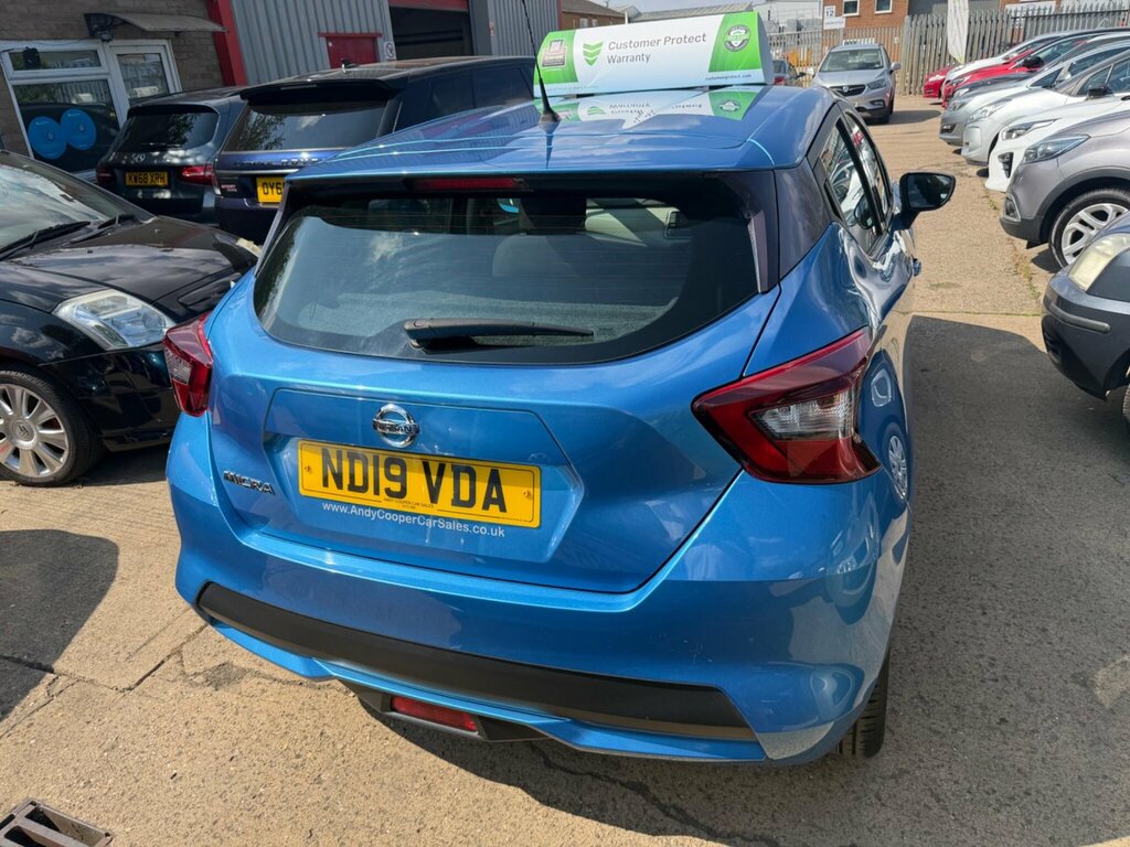 Nissan Micra 1.0 Ig Acenta Euro 6 Y111AWC Blue #5