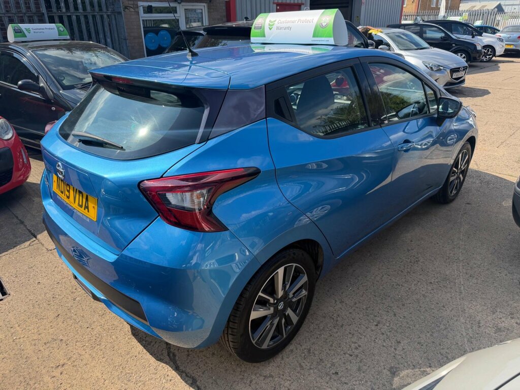 Nissan Micra 1.0 Ig Acenta Euro 6 Y111AWC Blue #4