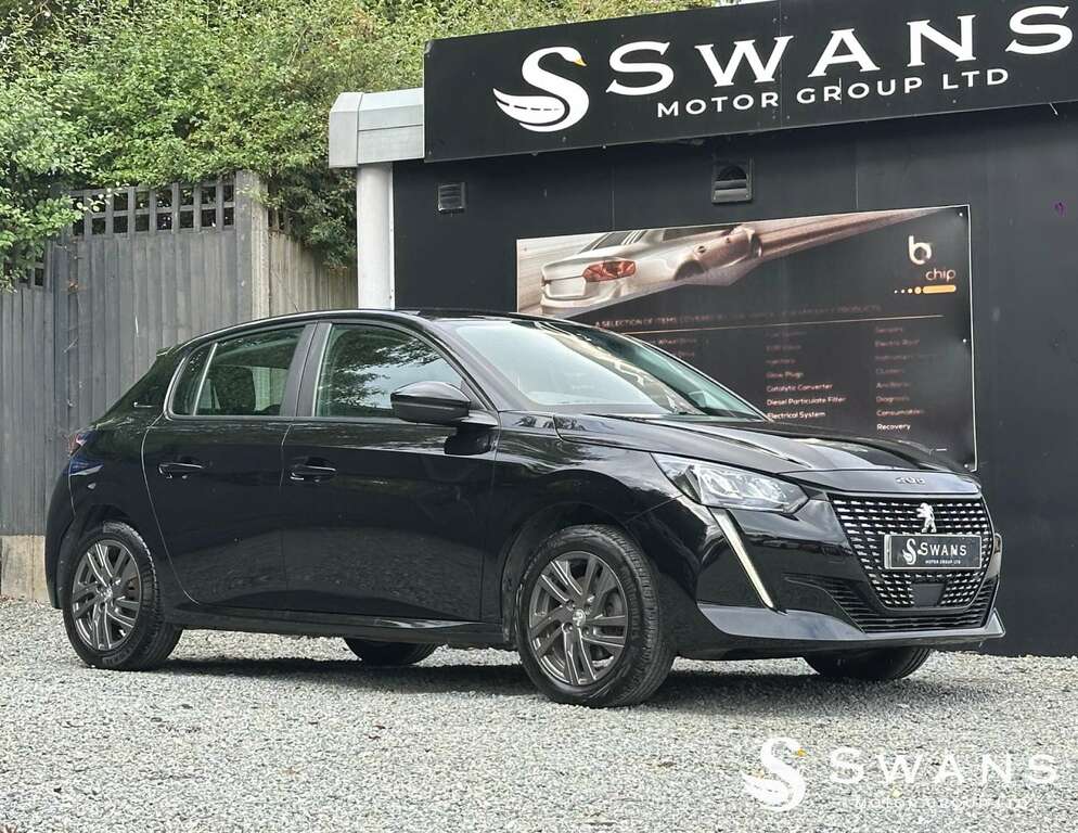 Peugeot 208 Hatchback 1.5 Bluehdi Active Premium Hatchback MT22KTV Black #5