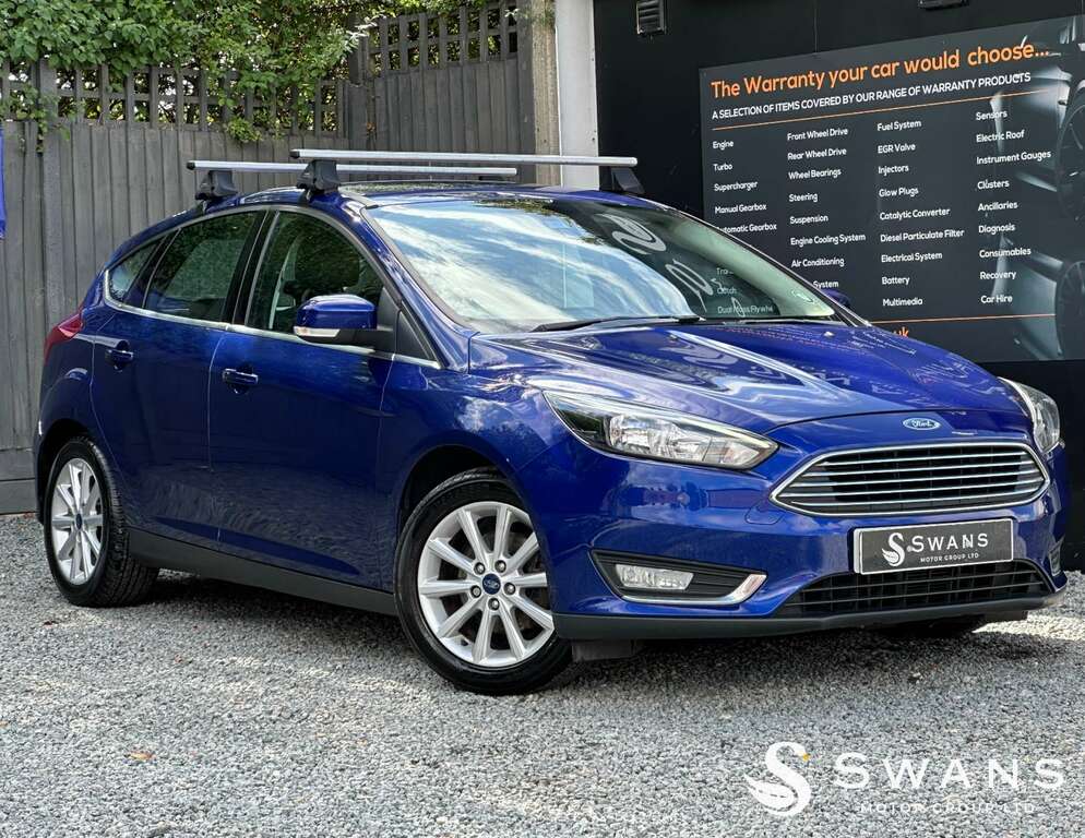 Ford Focus Hatchback 1.0T Ecoboost Titanium Hatchback Pet MM17VRY Blue #5