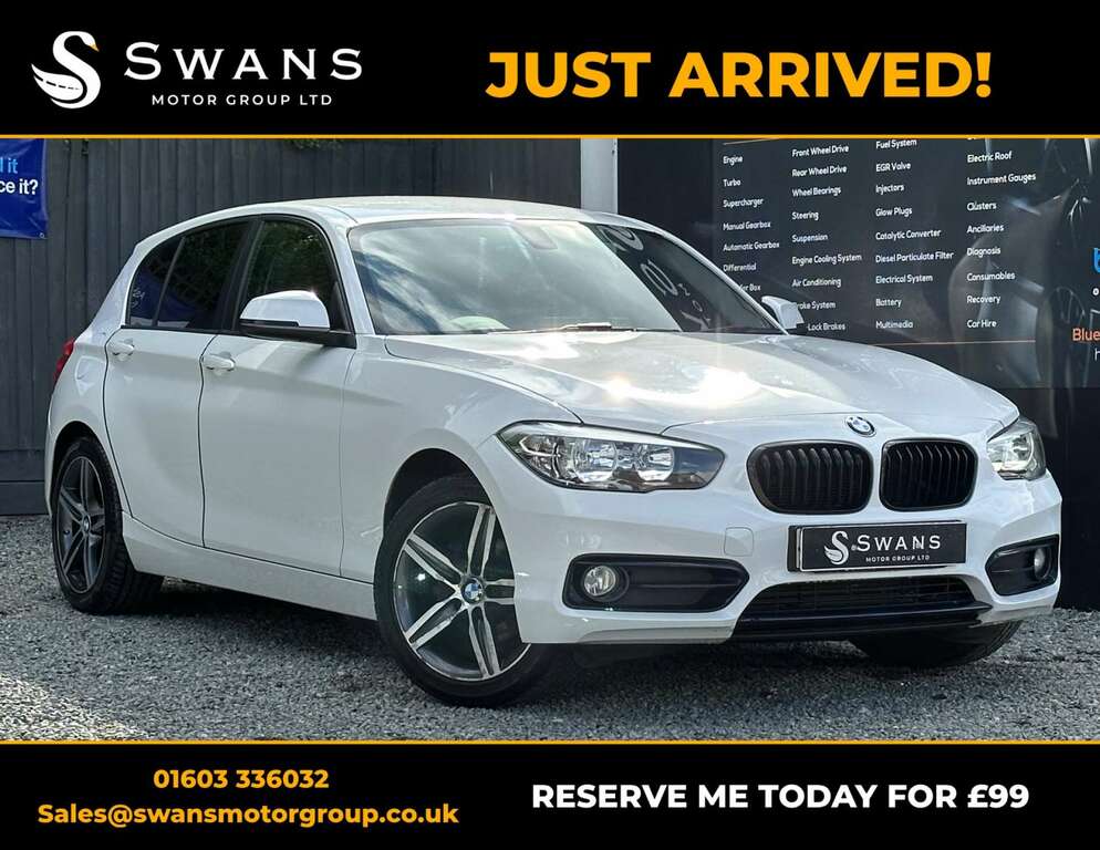 BMW 1 Series Hatchback 1.5 118I Sport Hatchback Manu White