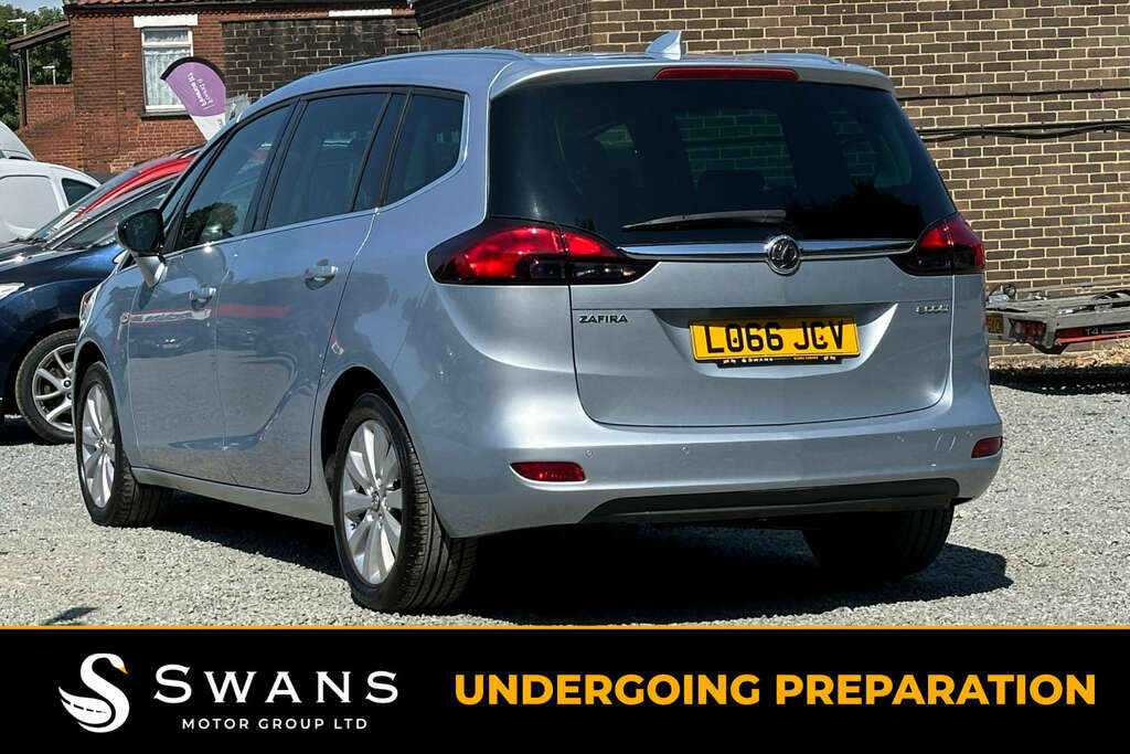 Vauxhall Zafira Tourer Mpv 1.6 Cdti Ecoflex Tech Line Mpv Manu Silver #3