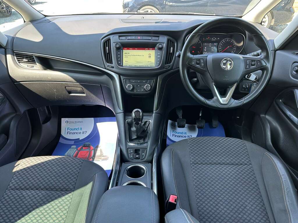Vauxhall Zafira Tourer Mpv 1.6 Cdti Ecoflex Tech Line Mpv Manu Silver #6