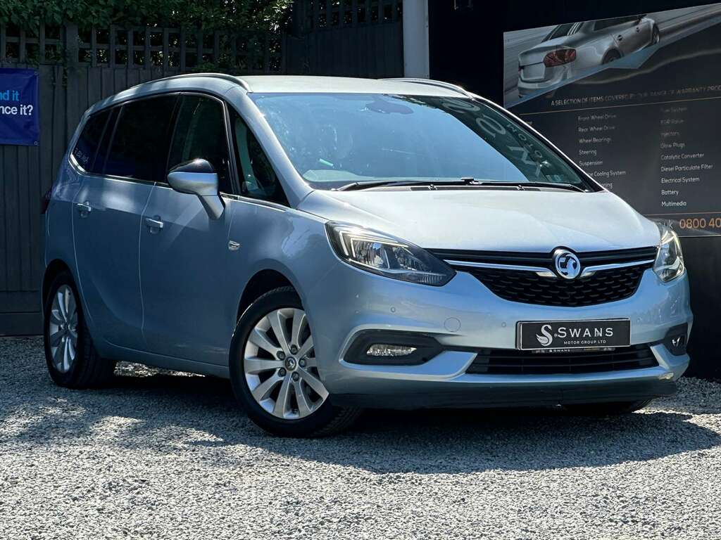 Vauxhall Zafira Tourer Mpv 1.6 Cdti Ecoflex Tech Line Mpv Manu Silver #4