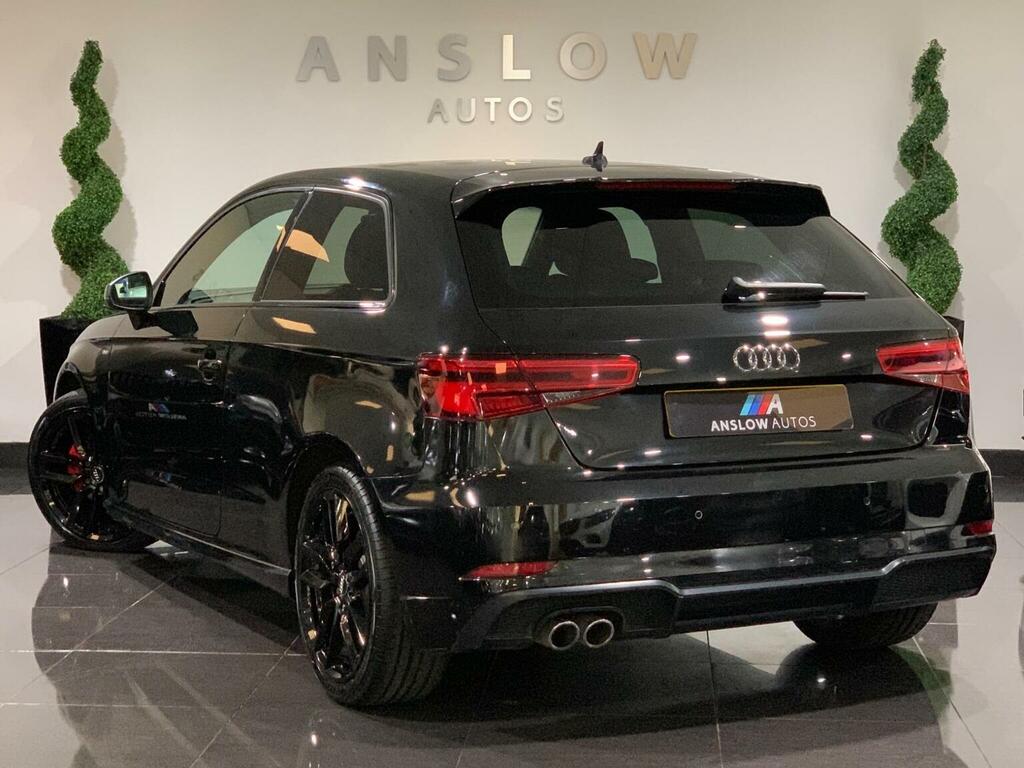 Audi A3 Hatchback 2.0 Tdi Black Edition S Tronic Euro 6 S VU67UDP Black #2