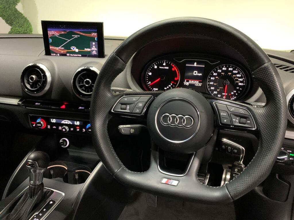 Audi A3 Hatchback 2.0 Tdi Black Edition S Tronic Euro 6 S VU67UDP Black #5