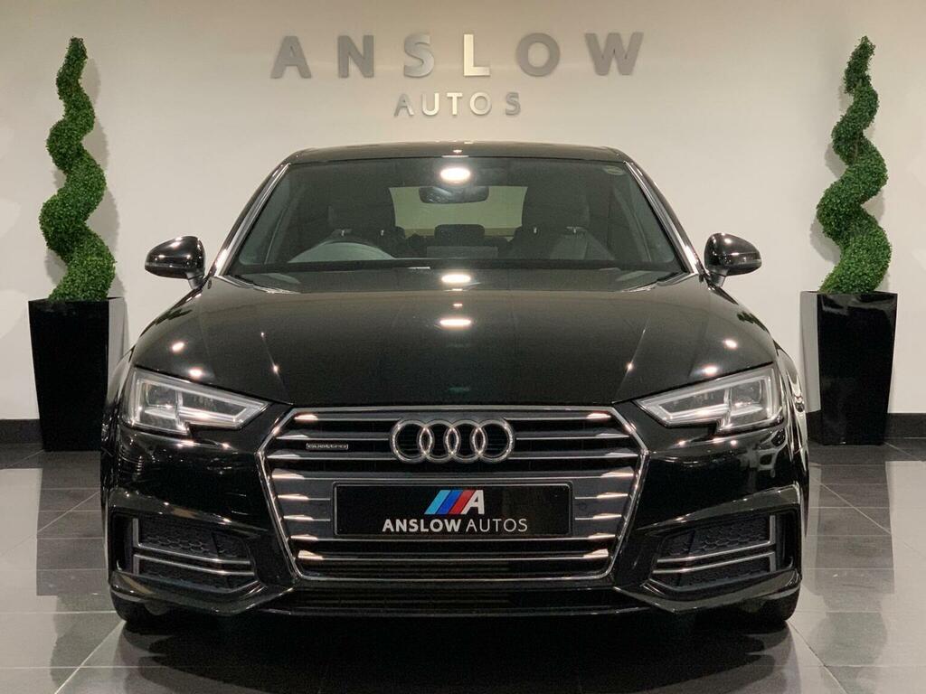 Audi A4 Saloon 2.0 Tfsi S Line S Tronic Quattro Euro 6 S Black #3
