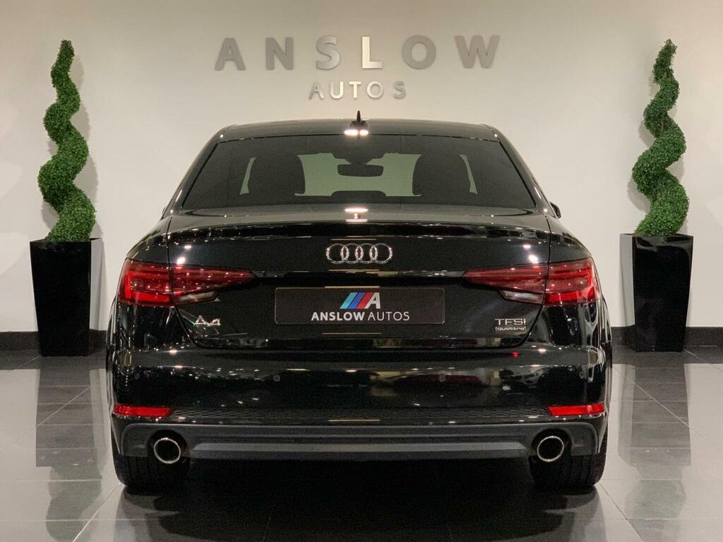 Audi A4 Saloon 2.0 Tfsi S Line S Tronic Quattro Euro 6 S Black #4
