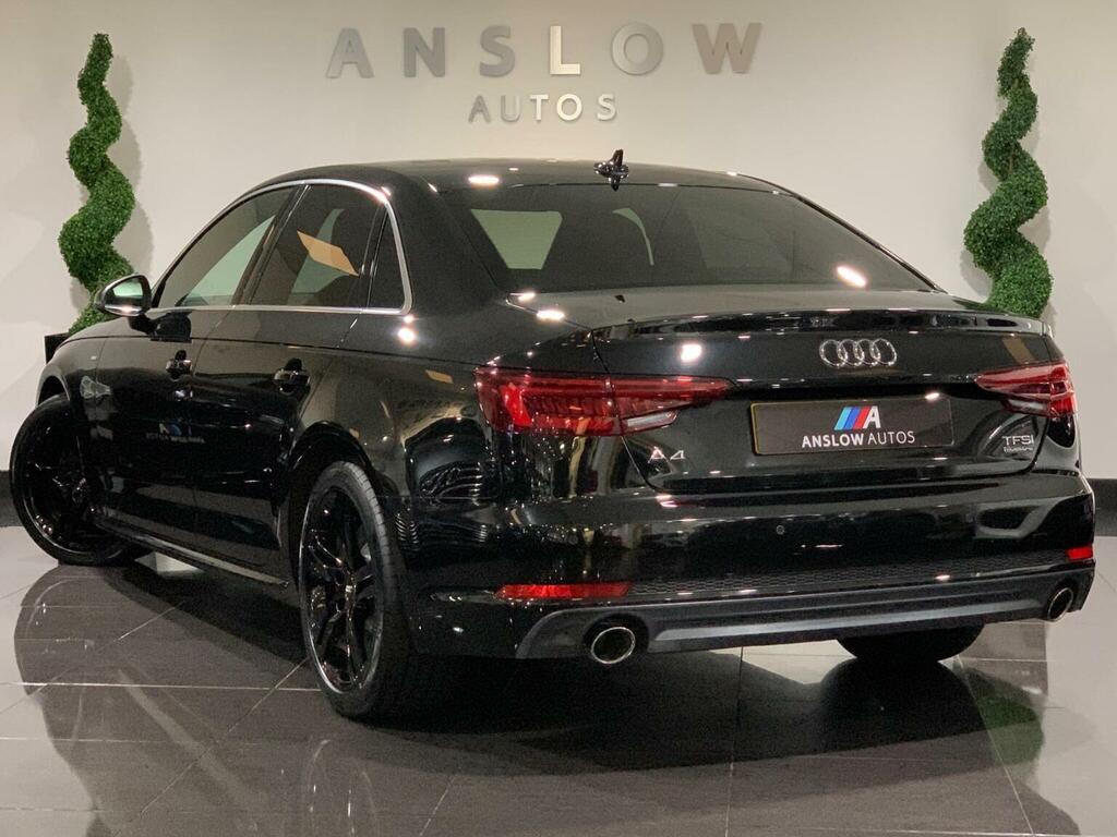 Audi A4 Saloon 2.0 Tfsi S Line S Tronic Quattro Euro 6 S Black #2