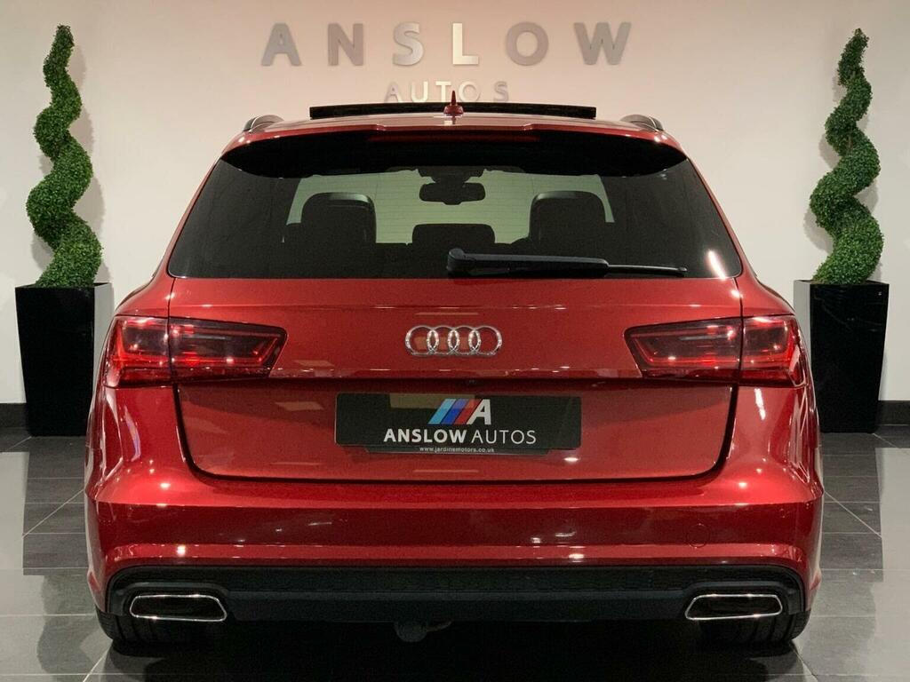 Audi A6 Avant 3.0 Tdi V6 Black Edition S Tronic Quattro Euro 6 Red #4
