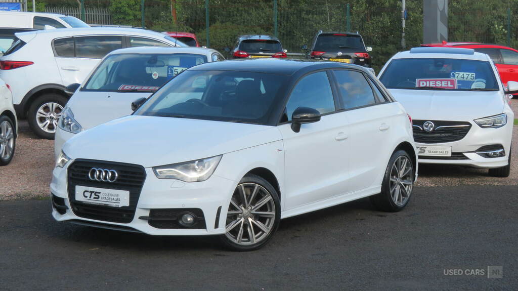 Audi A1 1.6 Tdi S Line Style Edition MGZ141 White #4