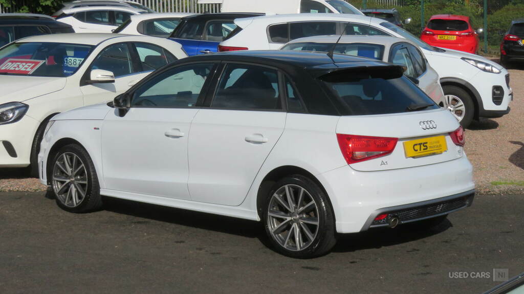 Audi A1 1.6 Tdi S Line Style Edition MGZ141 White #6