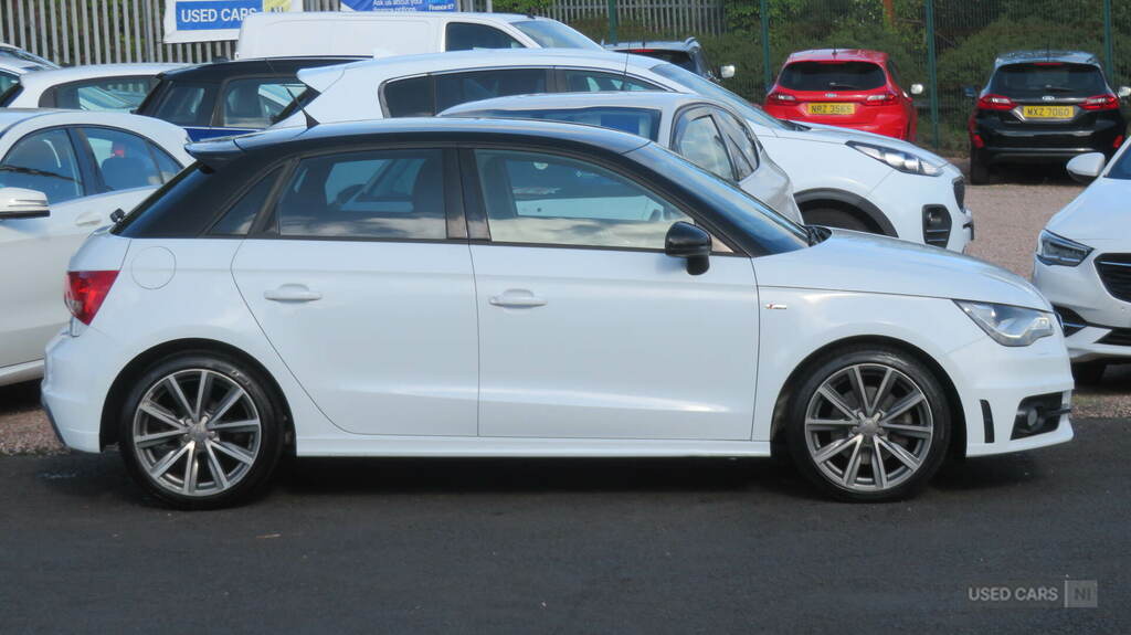 Audi A1 1.6 Tdi S Line Style Edition MGZ141 White #2