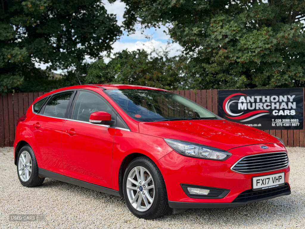 Ford Focus 1.5 Tdci 120 Zetec Red