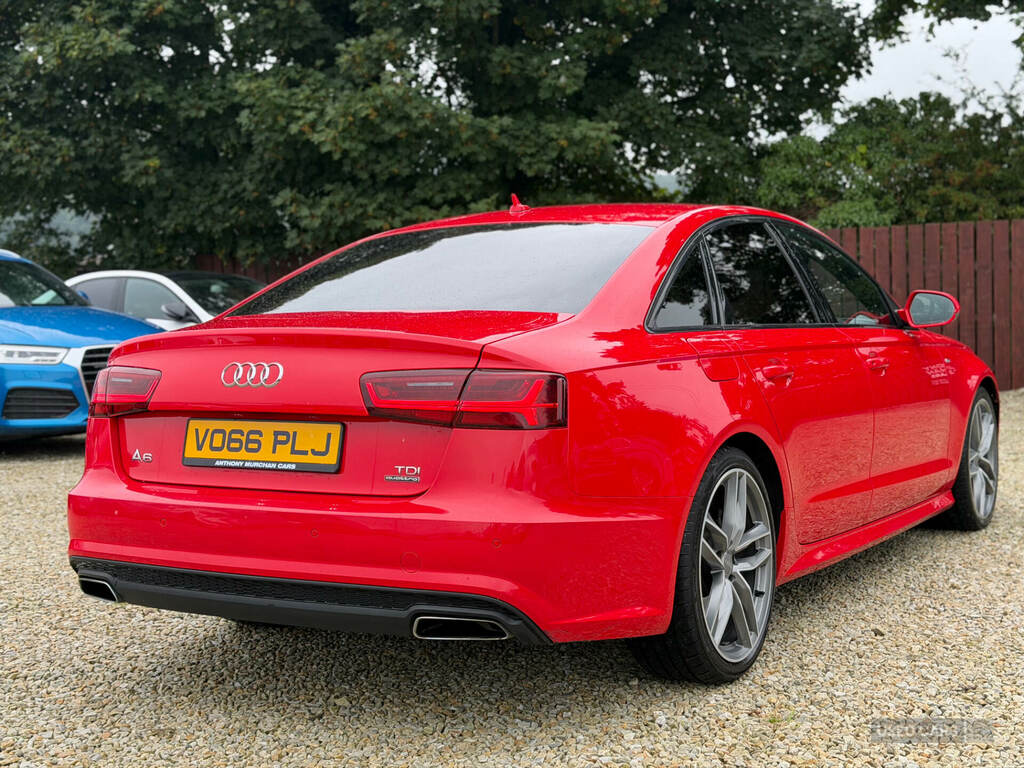 Audi A6 2.0 Tdi Quattro Black Edition S Tronic Red #6