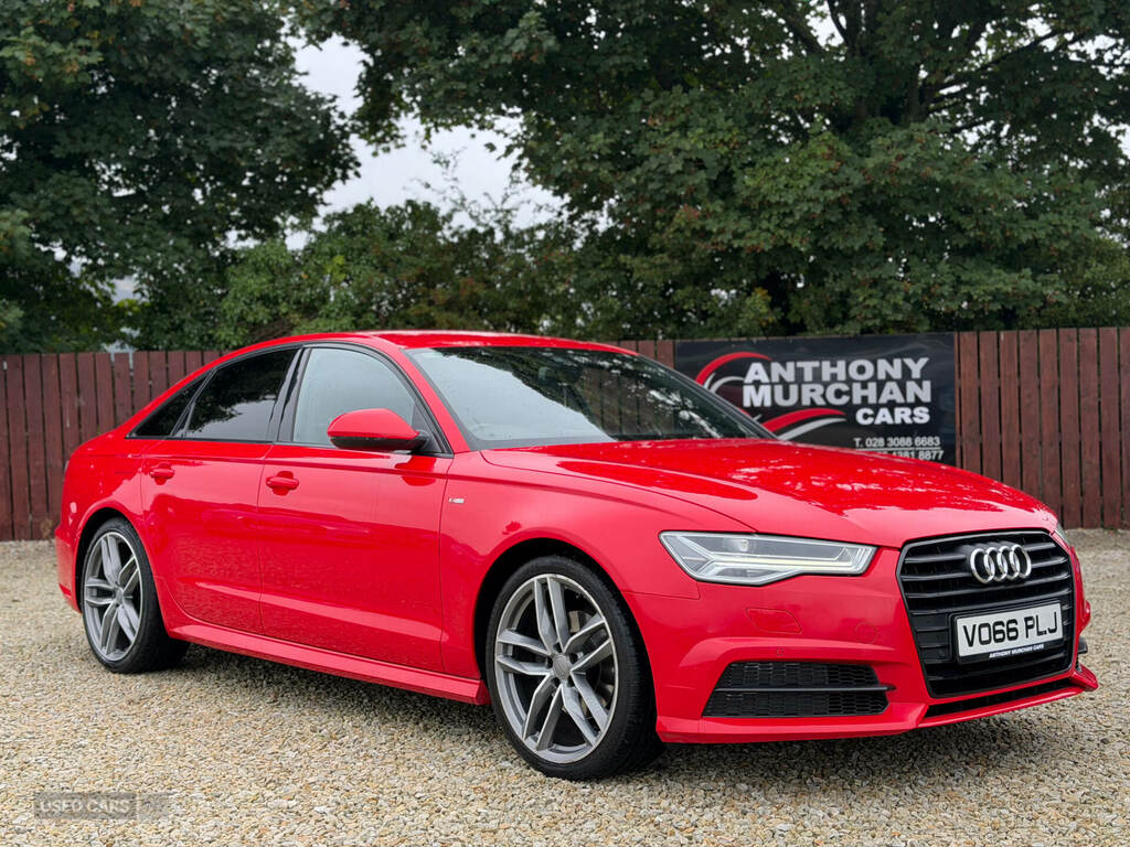 Audi A6 2.0 Tdi Quattro Black Edition S Tronic Red