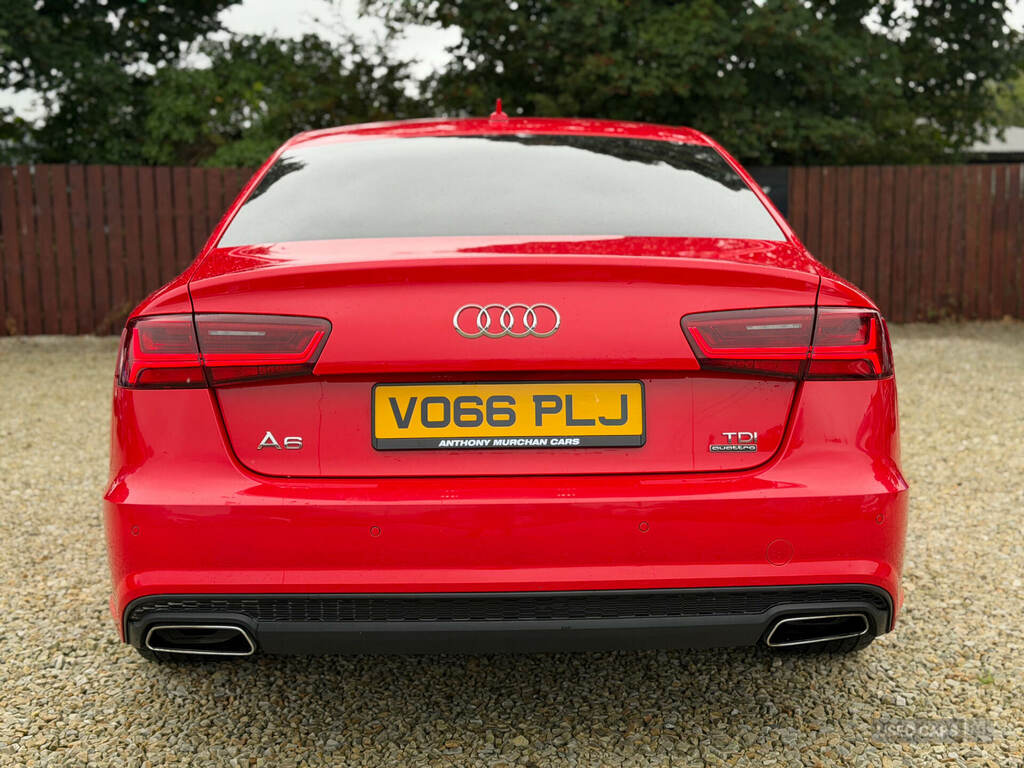 Audi A6 2.0 Tdi Quattro Black Edition S Tronic Red #5