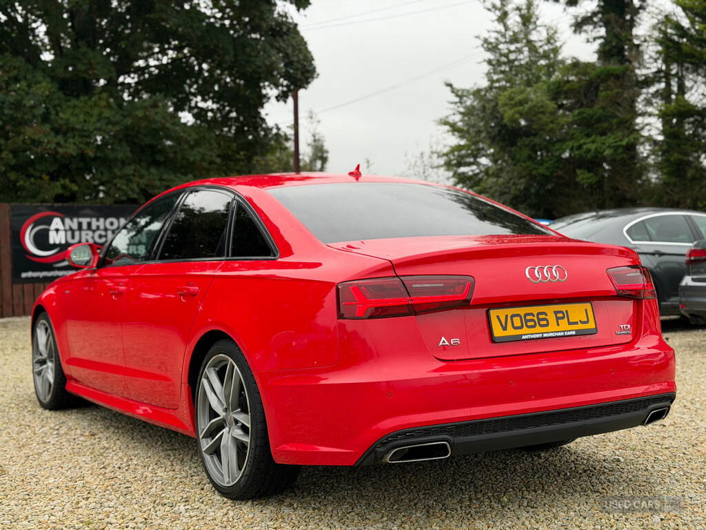 Audi A6 2.0 Tdi Quattro Black Edition S Tronic Red #4