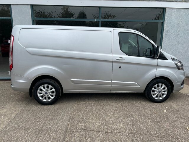 Ford Transit Custom 2.0 300 Ecoblue Limited Panel Van Manua BG70KPV Silver #2