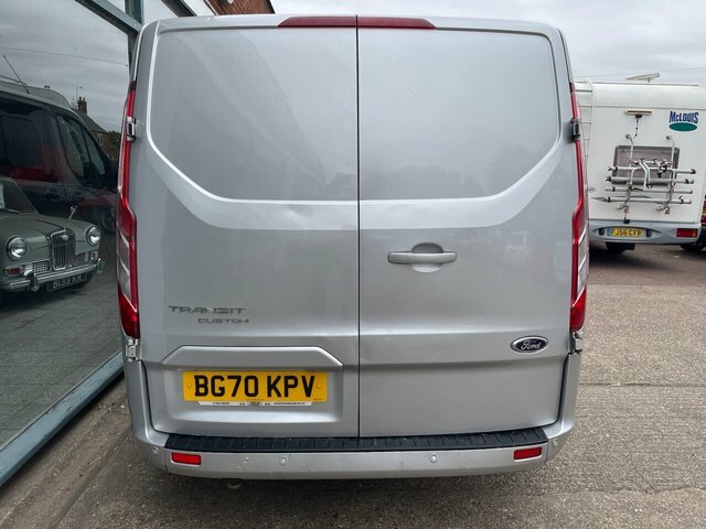 Ford Transit Custom 2.0 300 Ecoblue Limited Panel Van Manua BG70KPV Silver #5