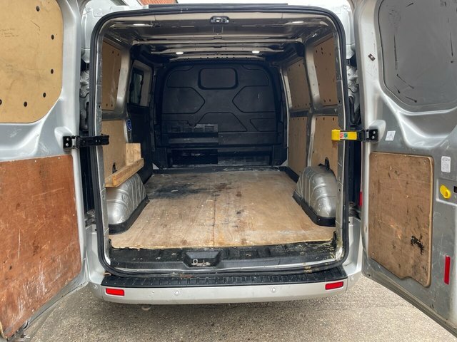 Ford Transit Custom 2.0 300 Ecoblue Limited Panel Van Manua BG70KPV Silver #6