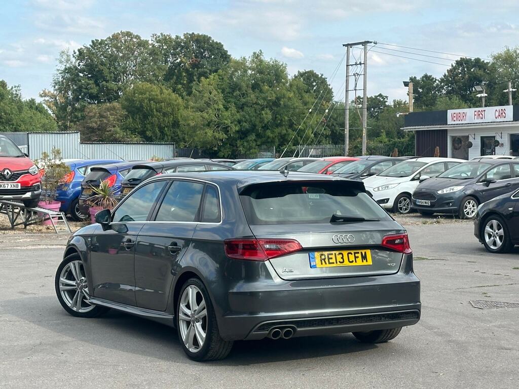 Audi A3 2.0 Tdi S Line Sportback Euro 5 Ss RE13CFM Grey #4