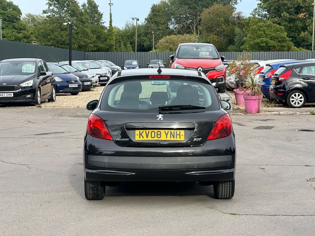 Peugeot 207 1.6 Hdi S Ac KV08YNH Black #5