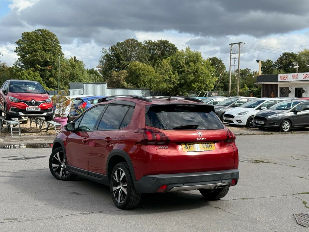 Peugeot 2008 1.2 Puretech Gt Line Euro 6 Ss Red #4