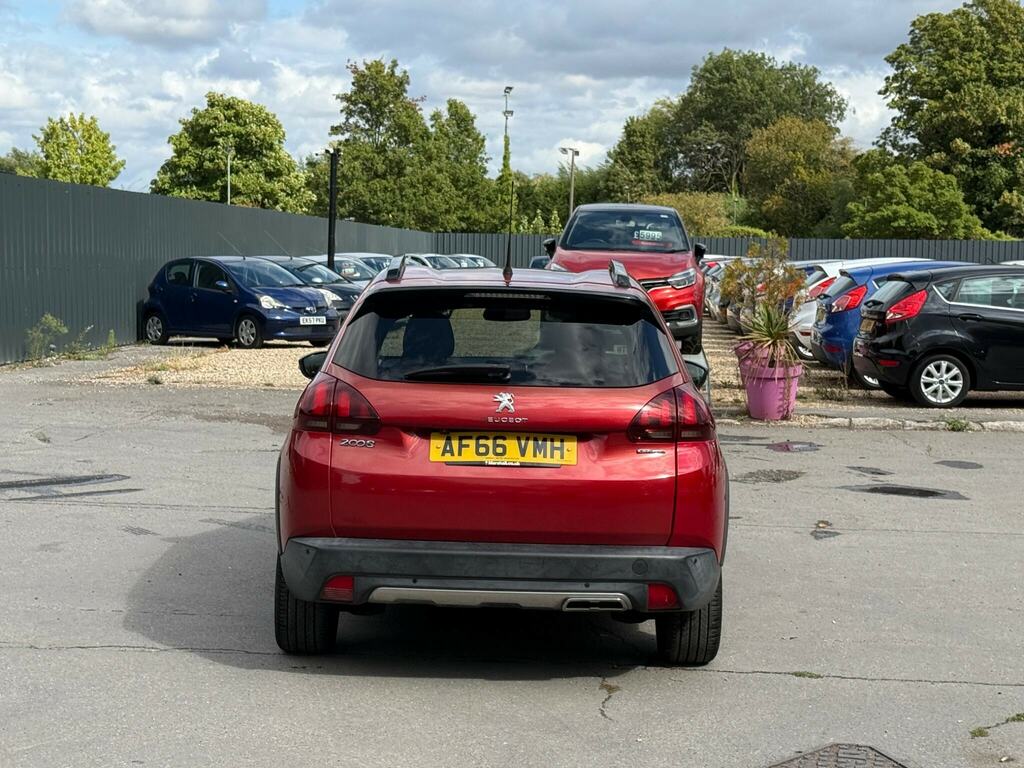 Peugeot 2008 1.2 Puretech Gt Line Euro 6 Ss Red #5