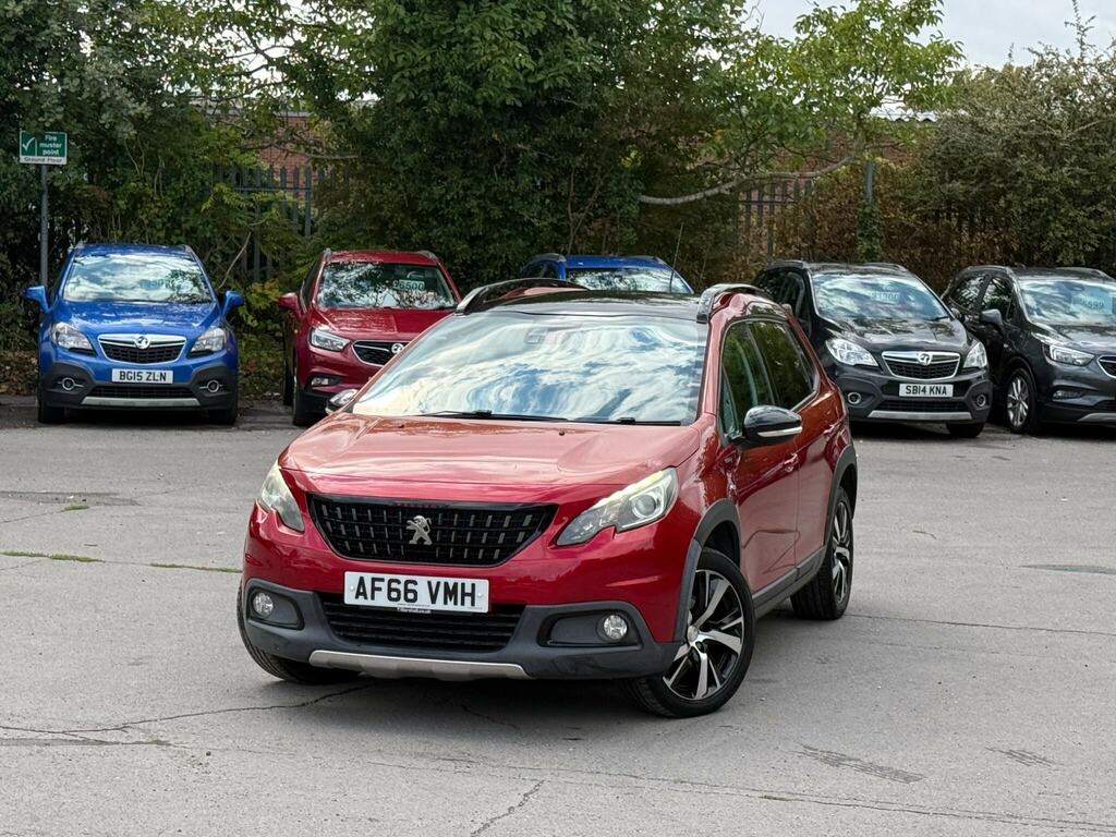 Peugeot 2008 1.2 Puretech Gt Line Euro 6 Ss Red #3