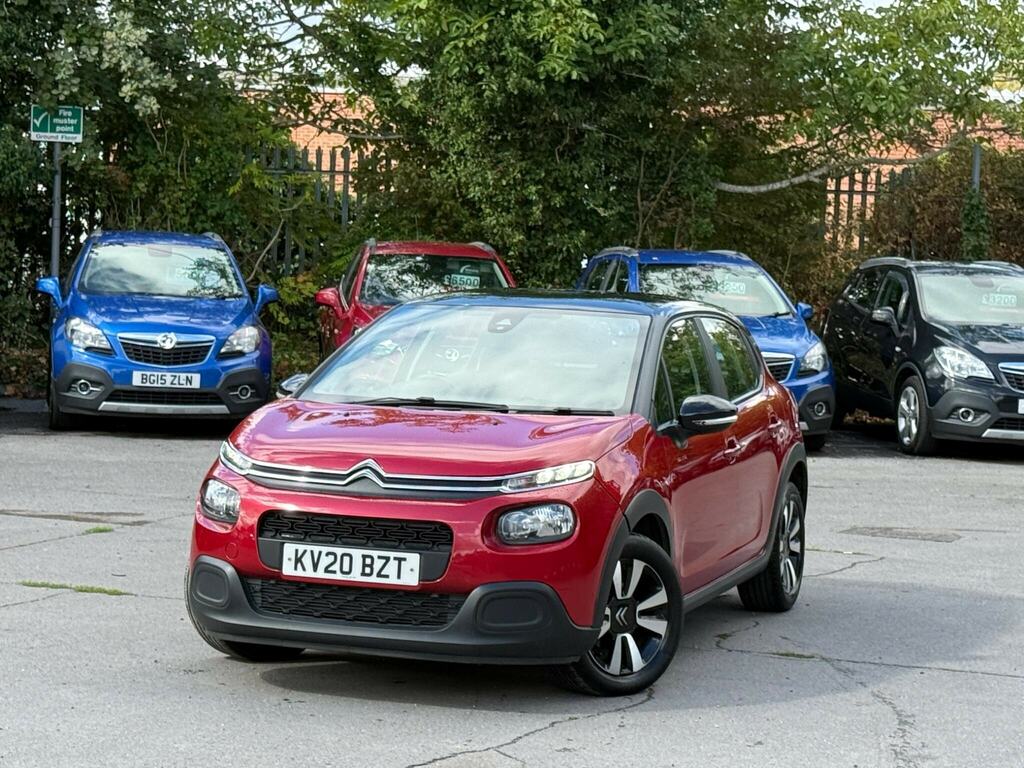 Citroen C3 1.2 Puretech Feel Euro 6 Ss Red #2