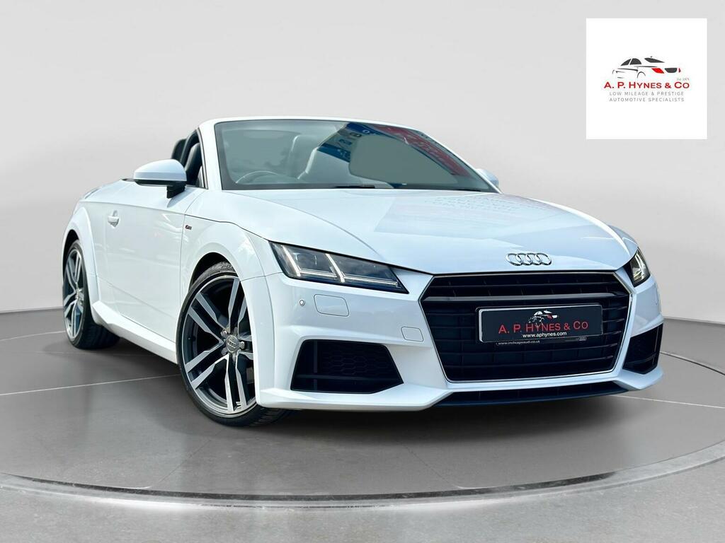 Audi TT Convertible 1.8 Tfsi S Line Roadster Euro 6 Ss White