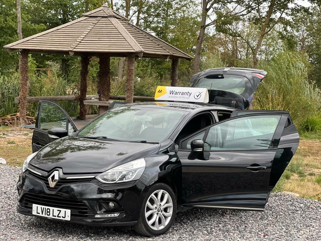 Renault Clio Hatchback 1.2 Tce Dynamique Nav Edc Euro 6 Ss 5 Black #3