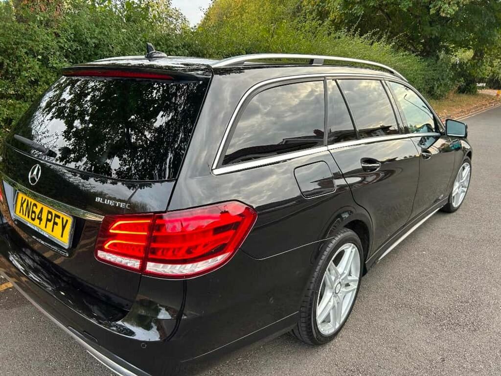 Mercedes-Benz E Class E220 Bluetec Amg Line KN64PFY Black #3