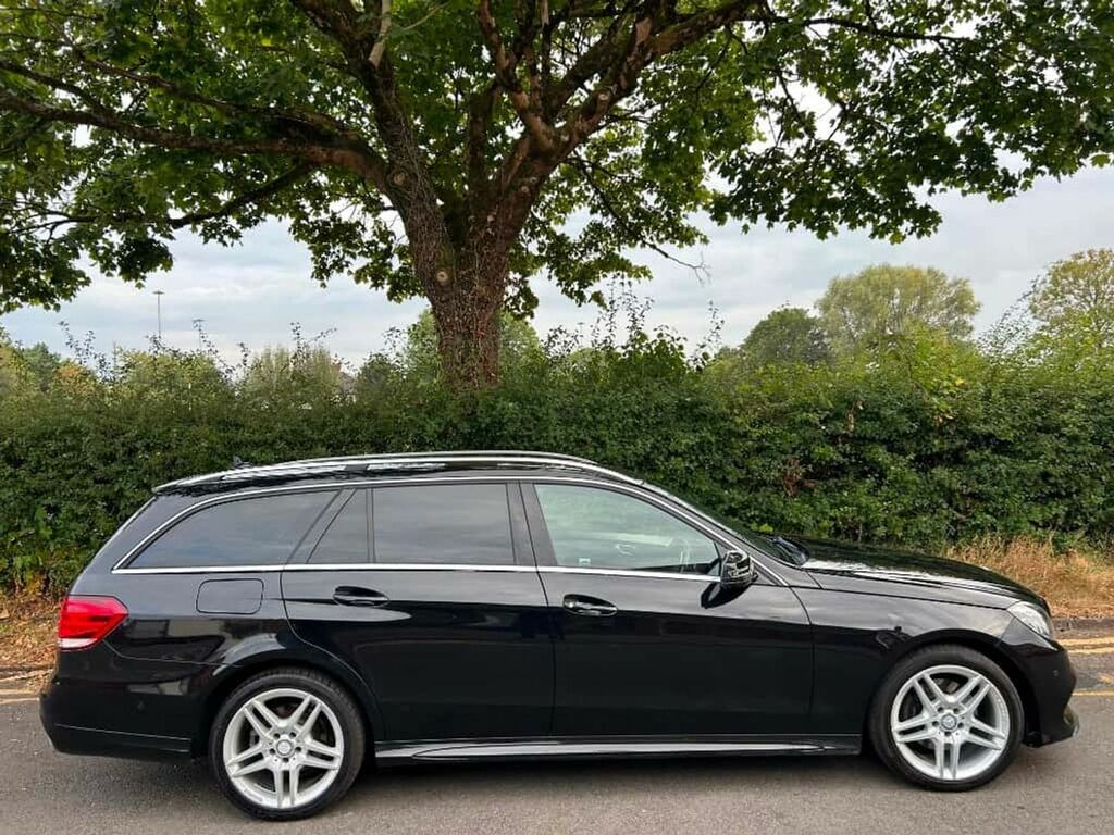 Mercedes-Benz E Class E220 Bluetec Amg Line KN64PFY Black #2