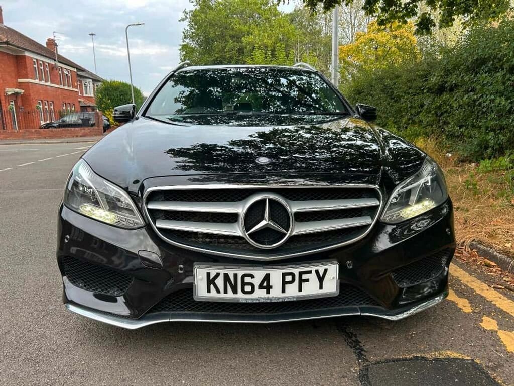 Mercedes-Benz E Class E220 Bluetec Amg Line KN64PFY Black #4