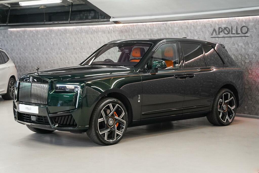 Rolls-Royce Cullinan 6.75 V12 Black Badge Suv 4Wd Euro Green #3