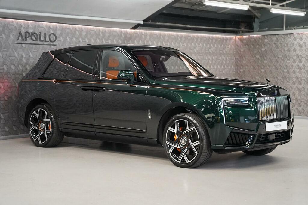 Rolls-Royce Cullinan 6.75 V12 Black Badge Suv 4Wd Euro Green #2