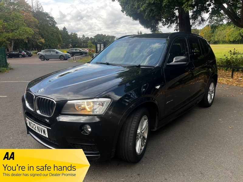 BMW X3 Xdrive20d M Sport Px Black #3