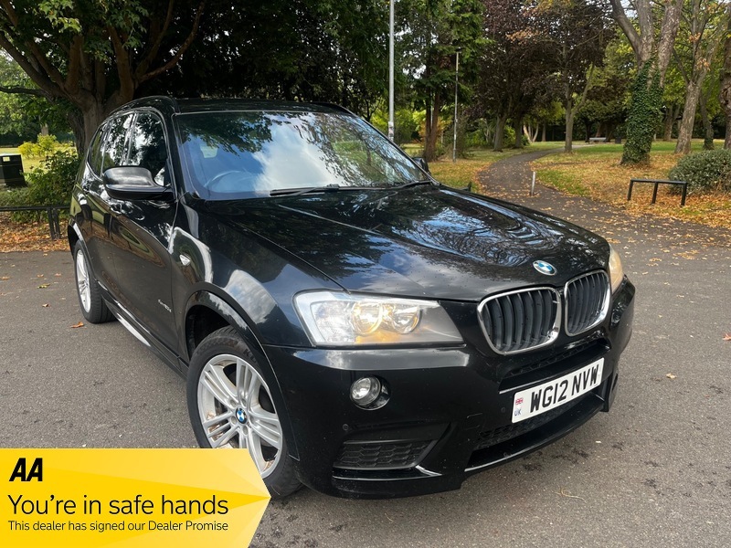 BMW X3 Xdrive20d M Sport Px Black